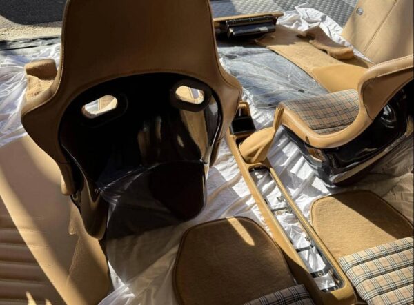 Recaro Bucket Seats & Custom Interior Trim for Porsche 964 – Lightweight, Track-Ready Performance Upgrade