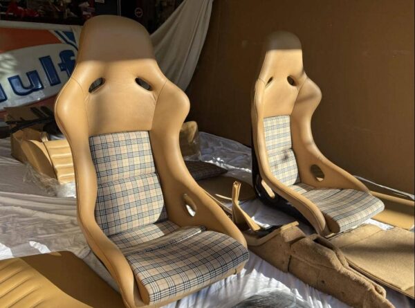 Recaro Bucket Seats & Custom Interior Trim for Porsche 964 – Lightweight, Track-Ready Performance Upgrade