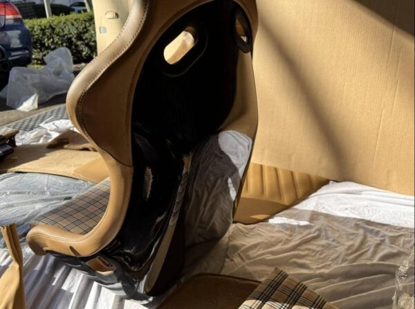 Recaro Bucket Seats & Custom Interior Trim for Porsche 964 – Lightweight, Track-Ready Performance Upgrade