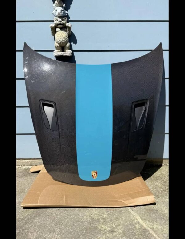 Carbon Fiber Hood for Porsche 991 – Lightweight Performance Upgrade for 911 Carrera, S, Turbo & GT3