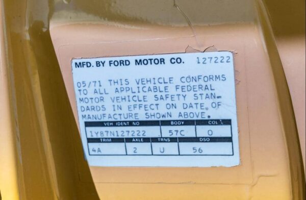 1971 Ford Thunderbird 4-Door Landau Sedan – Classic Luxury Muscle Car