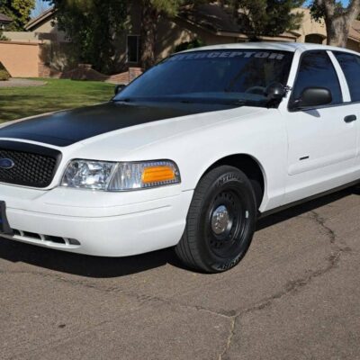 2002 Ford Crown Victoria Police Interceptor – V8 Power | Retired Cruiser | Runs Strong