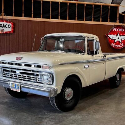 1966 Ford F-250 4-Speed – Classic High-Boy Style Pickup, Solid V8 Workhorse for Restoration or Daily Use
