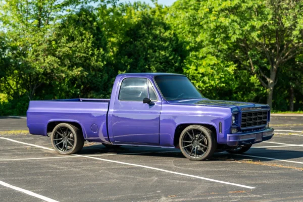 1978 Chevrolet C10 Custom Pickup | Air Ride | 350 V8 | Purple Paint |