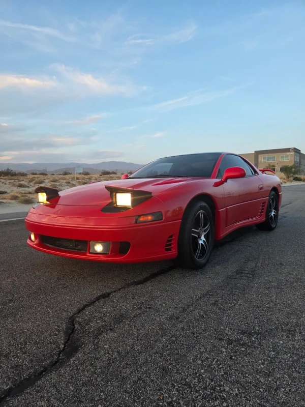 1991 Mitsubishi 3000GT SL – 5-Speed Manual | Monza Red | 130K Miles | Clean Title