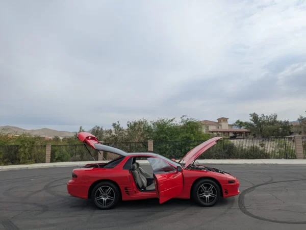 1991 Mitsubishi 3000GT SL – 5-Speed Manual | Monza Red | 130K Miles | Clean Title