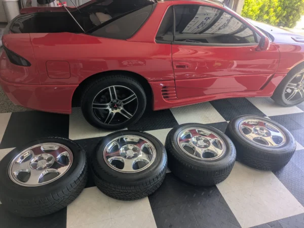 1991 Mitsubishi 3000GT SL – 5-Speed Manual | Monza Red | 130K Miles | Clean Title