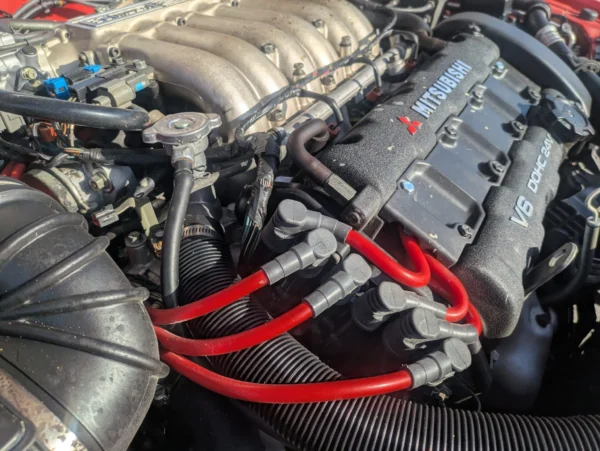 1991 Mitsubishi 3000GT SL – 5-Speed Manual | Monza Red | 130K Miles | Clean Title