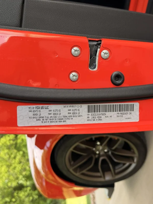 2019 Dodge Challenger SRT Hellcat Redeye Widebody – Only 32 Miles – Go Mango – Loaded with Premium Features